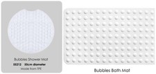Bubbles Shower Mat Round