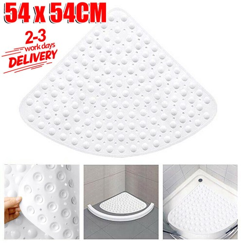 Suction corner shower mat - corner,