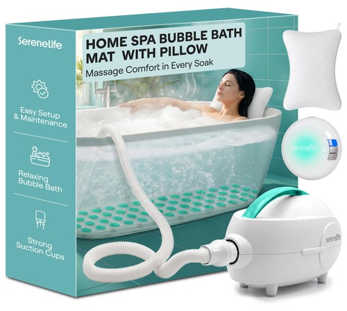 Serenelife bubble bath mat - serenelife,