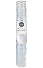 White Bubble Bath Mat Non-Slip