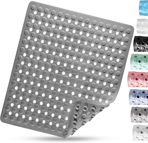 Square shower mat - shower,