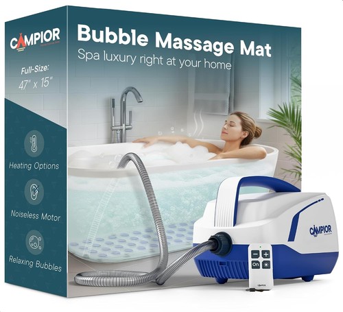 Bubble bath massager mat - mat, for