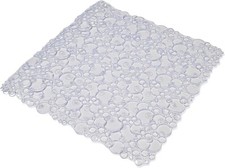 Bubbles Bath Mat Clear 51x51cm